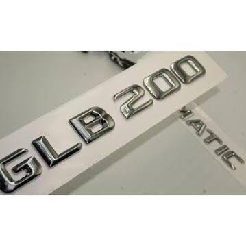cv.denputu EMBLEM TULISAN MERCEDES BENZ GLB200 GLB250 GLB300 EMBLEM BAGASI GLB200 Diskon