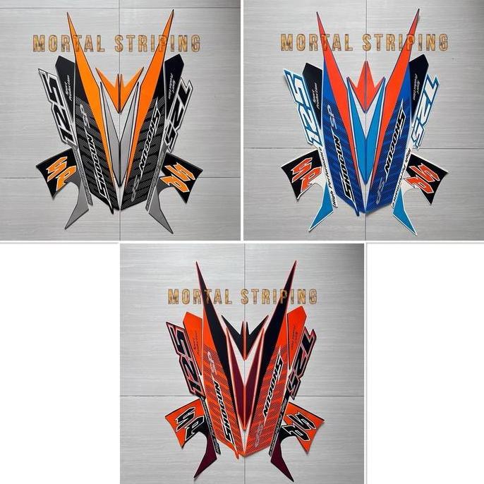 STIKER STRIPING MOTOR SHOGUN SP 125 2008 2009 Motorcycle
