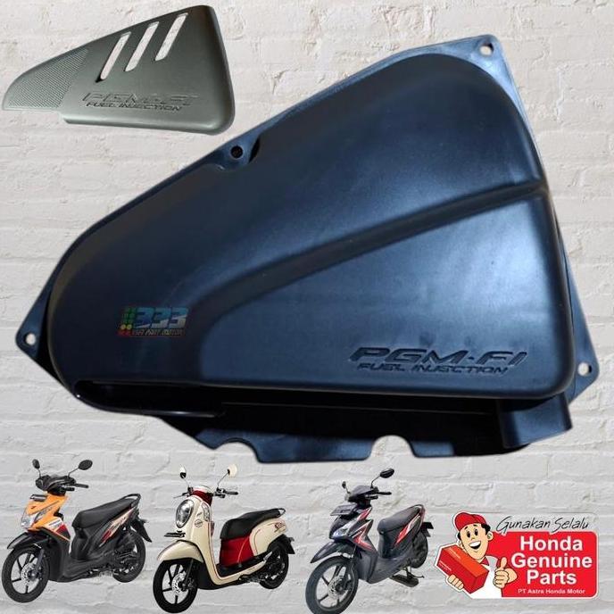 Honda Tutup Box Filter Udara Beat FI Lama Scoopy FI Lama Vario 110 FI Lama Stater Kasar K25 Aksesori