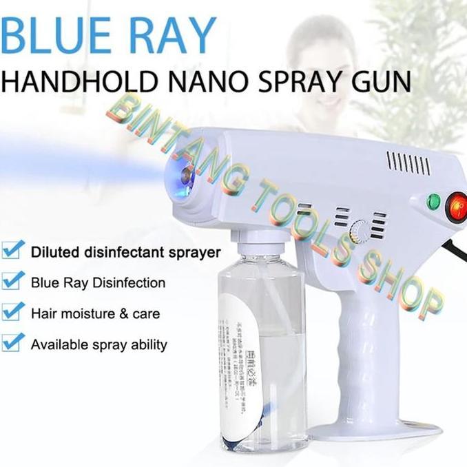 BLU RAY ATOMIZER NONA SPRAY STEAM GUN STEAM DISINFECTANT ALAT FOGGING
