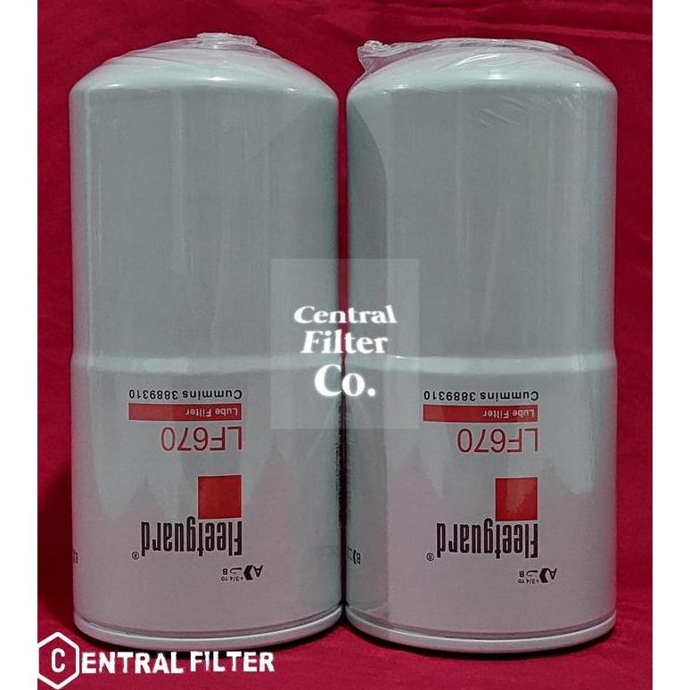 LF670 / LF 670 / LF-670 Oil Filter Fleetguard