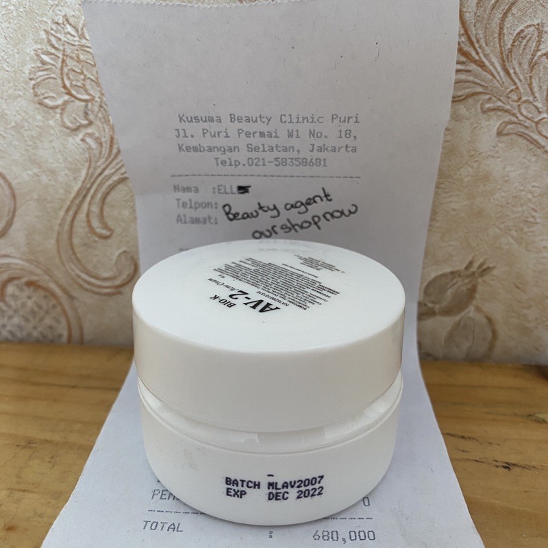 Bio Kusuma Cream Jerawat Perawatan Jerawat AV 1/2/3/P/8 Original Kusuma Beauty Klinik