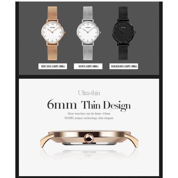 Dame- Jam Tangan Nita / Skmei 1185 Kecil / Jam Tangan Nita Analog / Skmei Cewe Tches