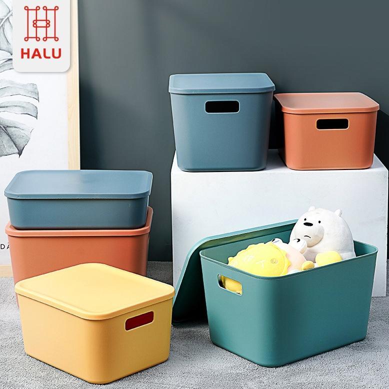 Terbaru Halu Kotak Penyimpanan Bin Pantry Serbaguna Keranjang Penyimpanan Storage Box Hsb170