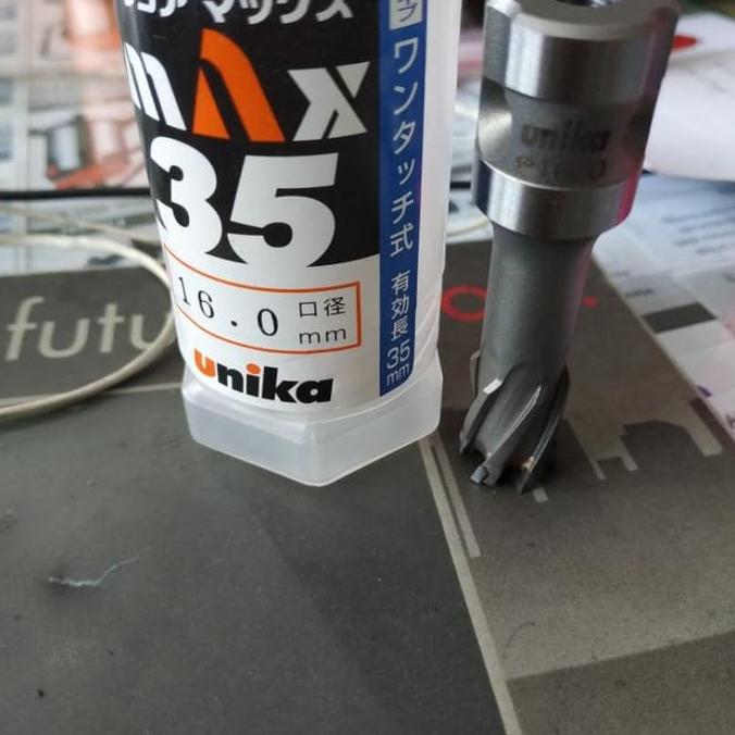 Unika Mata bor magnet 16mm bor jetbroach 16 x 35 mm crinkey cutter