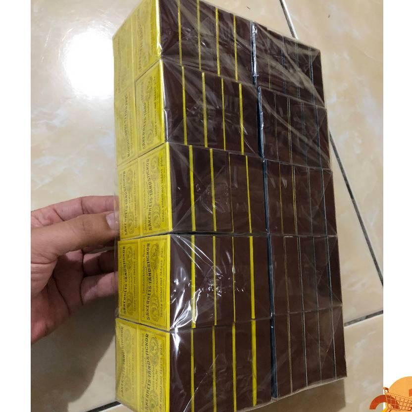 Original Korek Kayu Dollar 1 Pack Isi 100 Kotak / Korek Kayu Batangan Dolar / Hellomartid