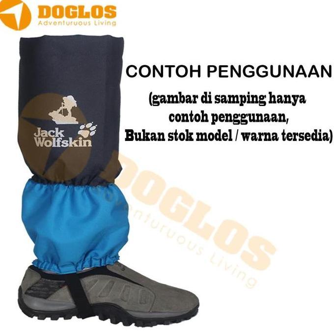 Gaiter Jack Wolfskin Jws Pelindung Kaki dan Sepatu saat Hiking Dongker