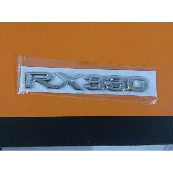 Emblem RX330 untuk Harrier modif Lexus