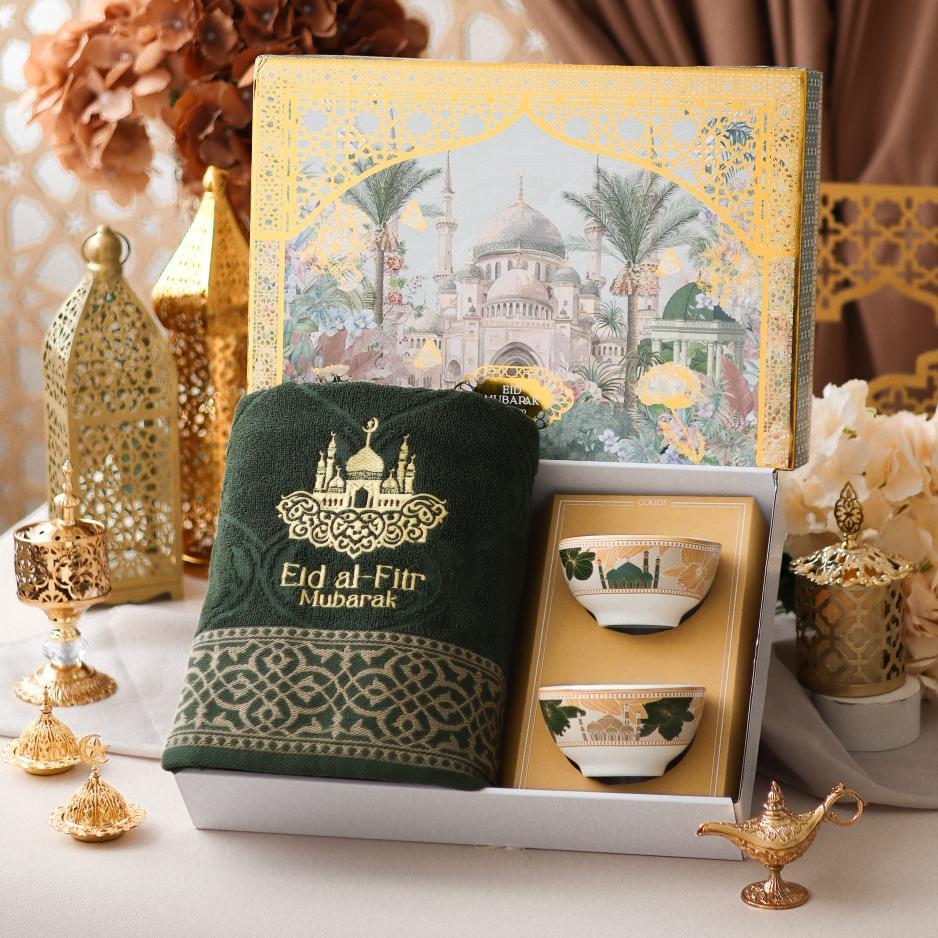New Deals Hampers Handuk Mangkok Lebaran Premium Hampers Handuk Idul Fitri Parcel Lebaran Hampers Ha