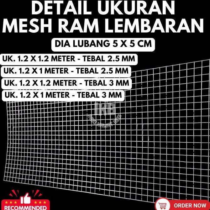 Mesh Ram Lembaran Galvanis | Rekomendasi Kawat Berkualitas Dan Serbaguna