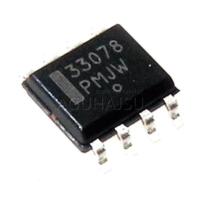 IC MC33078 M33078 MC33078D 33078 SOP-8 KOMPONEN ELEKTRONIK SMD JWSS27