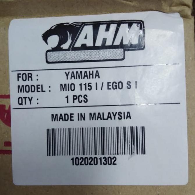 KNALPOT AHM STANDAR RACING MIO J - MIO SOUL GT 115 ASLI AHM MALAYSIA