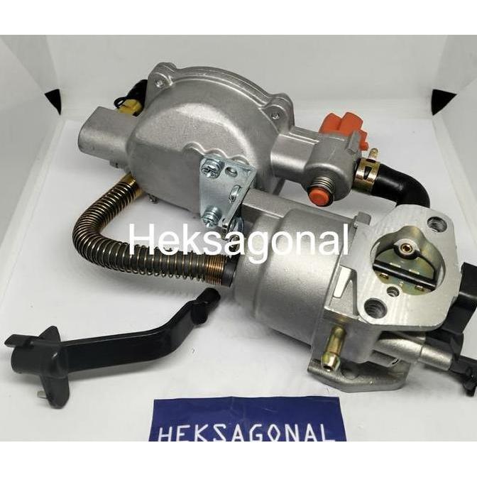 @=@=@=@=] Karburator bahan bakar LPG carburator mesin GX160 pompa air alkon