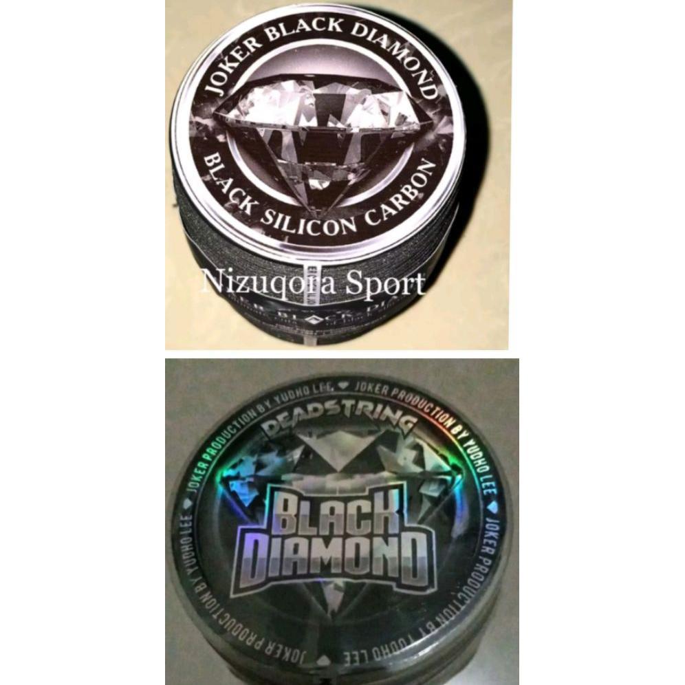 BENANG SENAR GELASAN JOKER BLACK DIAMOND 0,22 ORIGINAL MURAH TAJAM UNTUK LOMBA TURNAMEN LAYANGAN MUR