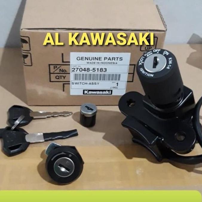 kunci set switch assy kawasaki w175 w 175 orinal Kawasaki