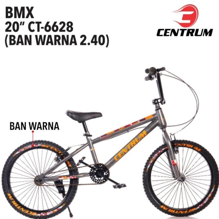 SEPEDA ANAK BMX 20" CENTRUM 6628 BAN MOTIF MURAH