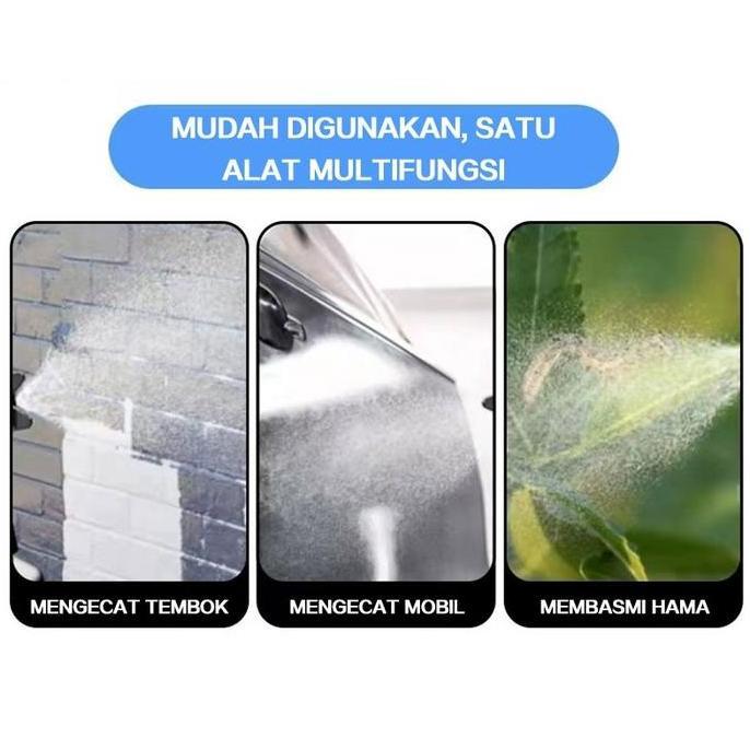 Mesin Semprot Cat Elektrik Nirkabel Berkekuatan 600W/Mesin Semprot Cat/ Kompresor Semprot Cat/Alat S