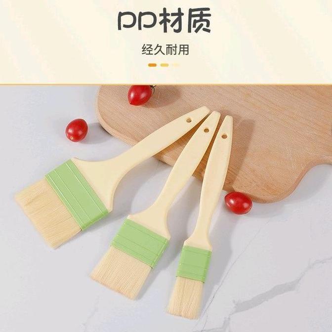 Pilihan- Kuas Kue Bulu Halus / Kuas Bulu Nylon Kuas Pastry / Kuas Barbeque Tahan Panas / Kuas Menteg