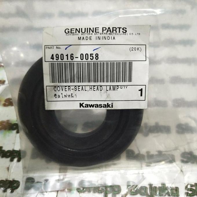 KARET COVER SEAL SIL HEADLAMP HEAD LAMP LAMPU DEPAN KAWASAKI ER6N ER6 N ER 6N KAWASAKI