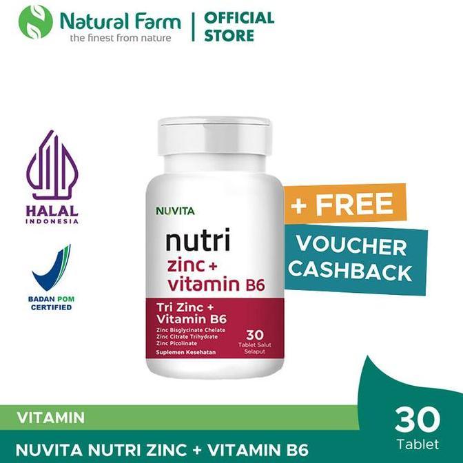 Gehard- Nuvita Tri Zinc + Vitamin B6 [30]