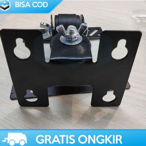 BIG SALE PENYANGGA TV MUDAH DIATUR BESI BRACKET ADJUSTABLE MONITOR 24 INCH W24