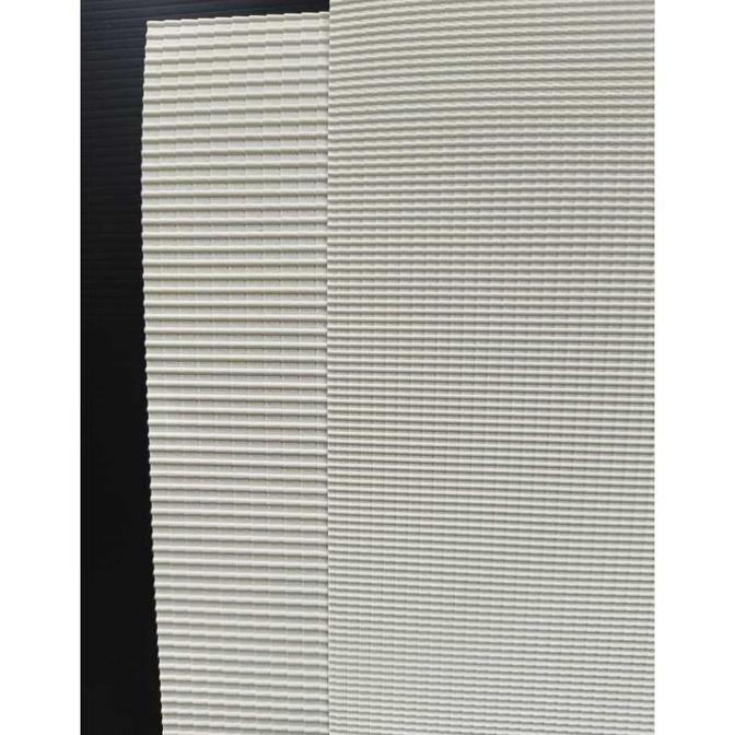 Pvc bahan maket genteng putih