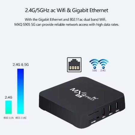 BIG PROMO ( BISA COD ) STB Android MXQ Pro Smartphone Android 4K Tv Box Android Bisa Nonton TV Andro