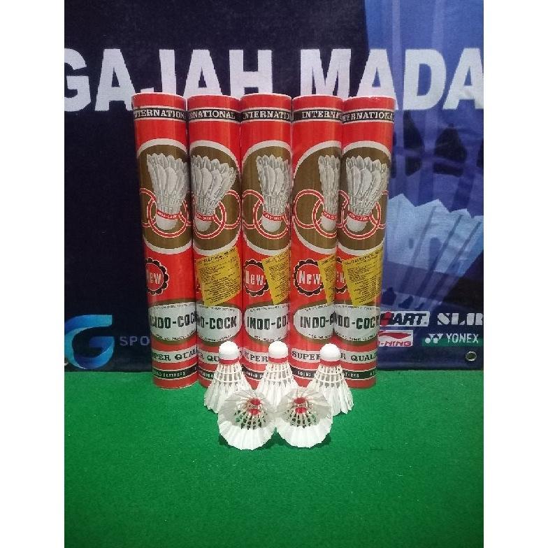 LIMITED SHUTTLECOCK BADMINTON INDOCOCK MERAH ORIGINAL