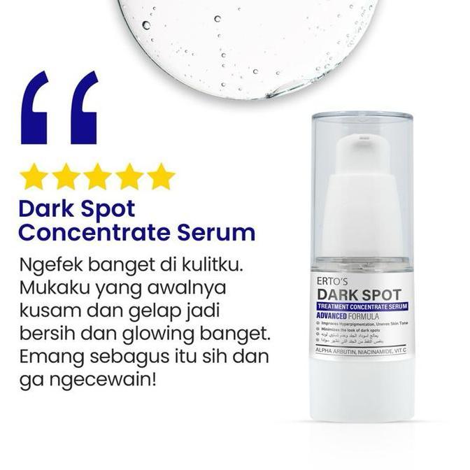 Serum Dark Spot Untuk Noda Flek Hitam Melasma Pencerah Kulit