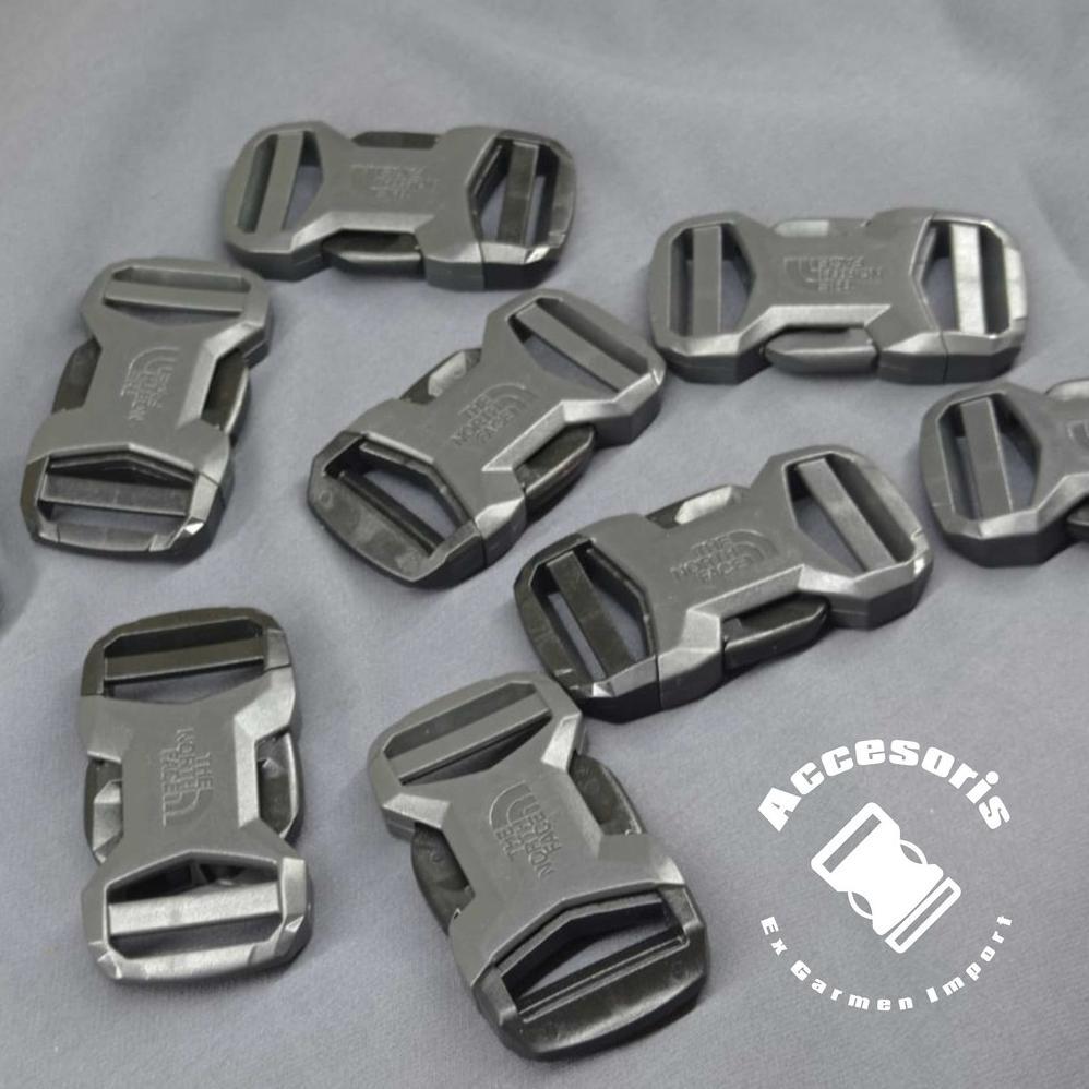 Buckle / Slop ACETAL 2.5 - 2 CM - 1,5 CM cm tnf - kunci sodok tali webbing aksesoris tas