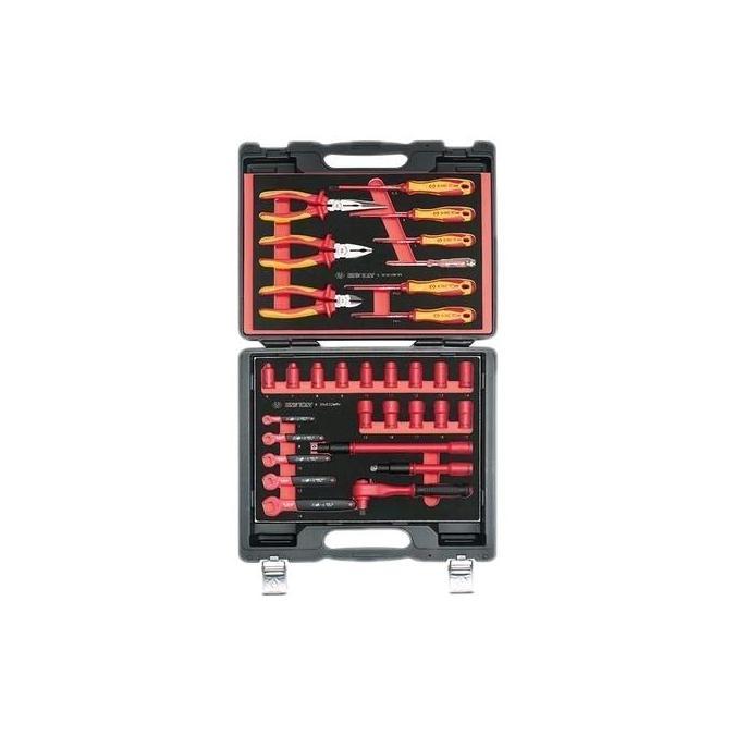 HIMIKO KING TONY 30VE31MPV 3/8" VDE Insulated Tool Set 31 pcs