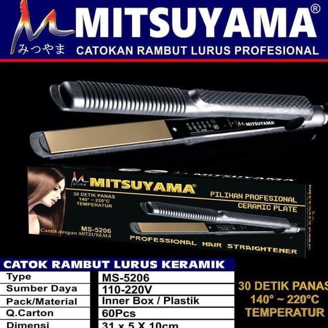Catok MITSUYAMA 5206 Catok Pelurus Rambut