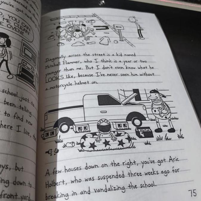 Ready BUKU SERIES Diary Of A Wimpy Kids (Vol 1 - 15) By Jeff Kinney