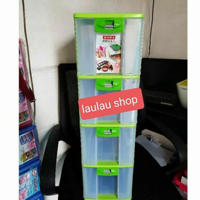Laci CD Pressa Susun 4 Lion Star PR 24 XL-4 Kotak Perkakas Container