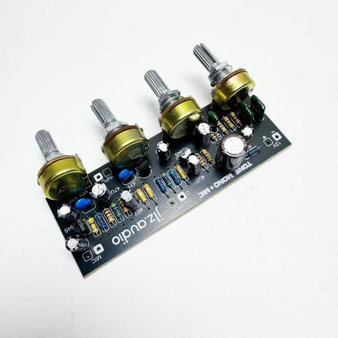 Terbaru TONE CONTROL MONO PLUS MIC 4 POTENSIO BASS TREBLE  VOLUME omlemon66
