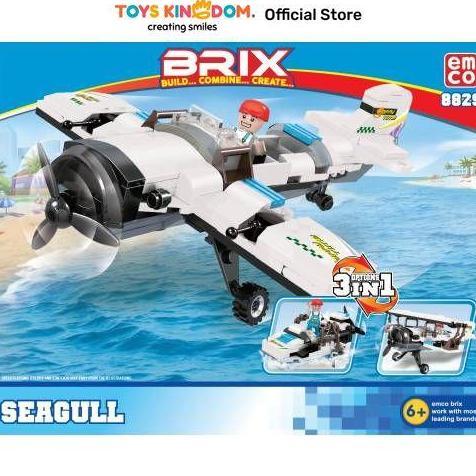 Toys Kingdom Emco 3 In 1 Set Brix Seagull 8829