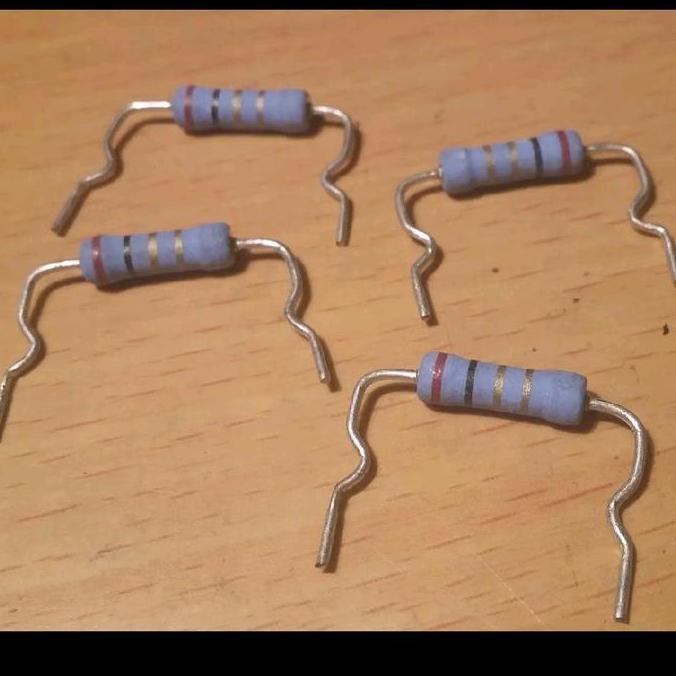 RESISTOR 2R 2 R 2OHM 2 OHM 1 WATT 1WATT JAPAN KUALITAS BAIK BBM27