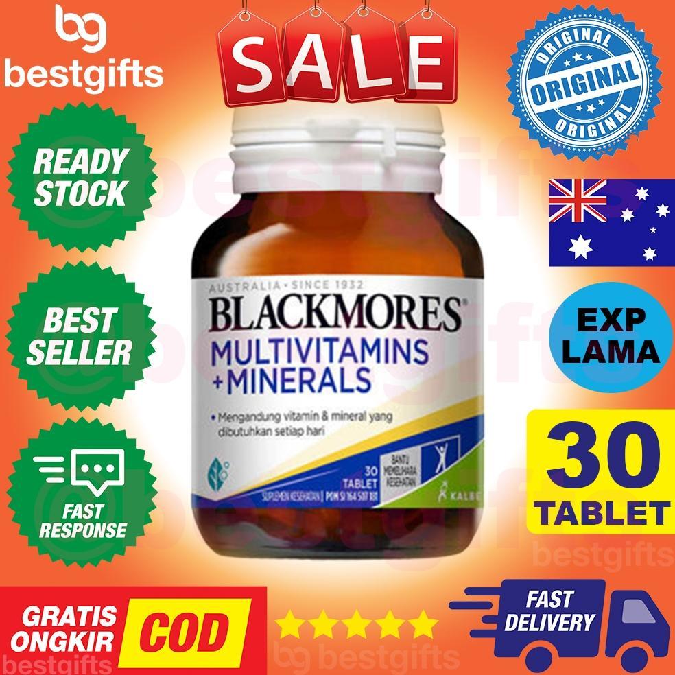 Blackmores Multivitamins Multivitamin Multi Vitamin Vitamins + Minerals Mineral Membantu Jaga Keseha