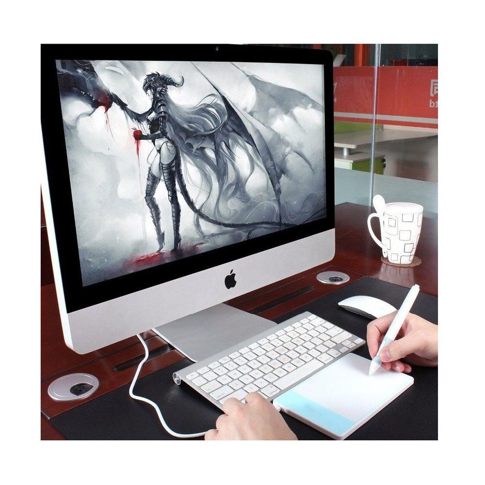 leles Alat Desain Sketsa Grafis - Mini Tablet u/PC Laptop - WHITE - Promo