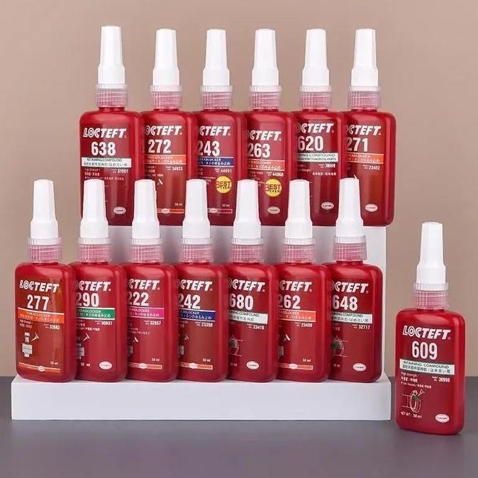 50ML THREAD LOCKER GLUE LOCTTLF 222 242 271 272 LEM BAUT SEKERUP PERTUKANGAN MESIN RC CAR CRAWLER IM