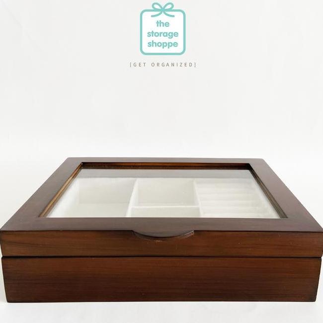 Wooden Jewelry Box Kotak Perhiasan Kayu