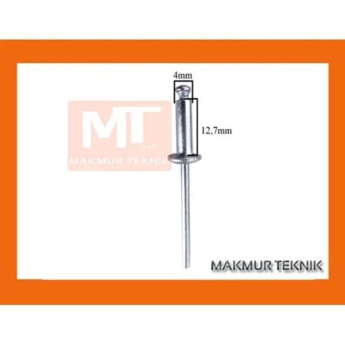 NEW PAKU RIVET - PAKU KELING Type 550 ukuran 4mm x 12.7mm