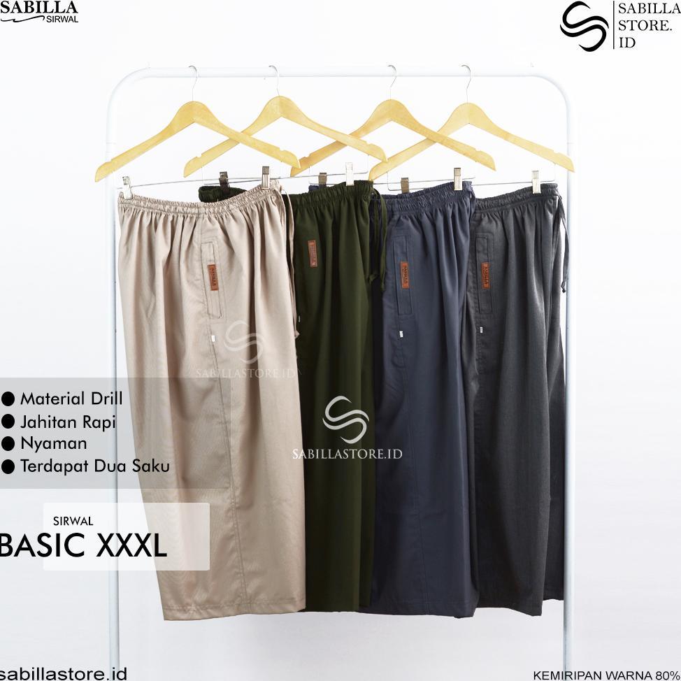 GARANSI Sirwal Sabilla Sirwal Jumbo Basic XXXL 2026