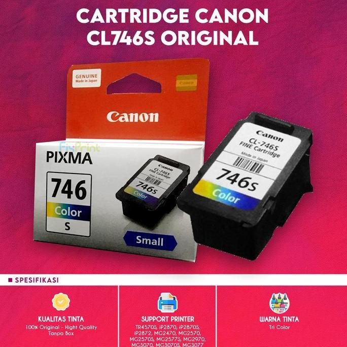 Pixy- Cartridge Canon Small Pg-745S Pg745S 745 Black