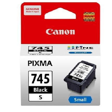 Pixy- Tinta Canon Pg745S Pg 745S Pg 745 S Pg-745S Small Black Ink