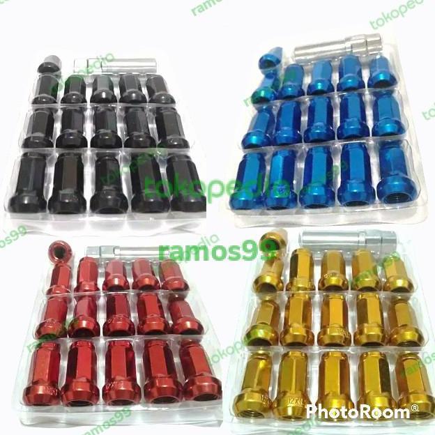 MUR RODA RACING MOBIL DATSUN GO VARIASI 1.5 KUNCI MUR PENGAMAN SIAP KIRIM