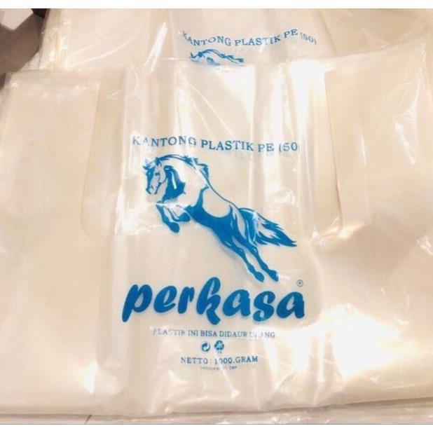 Kantong Plastik Takeaway Pe Bening Jumbo Uk 50 | Kresek Bening Utk Box Kue, Makanan, Catering, Parce