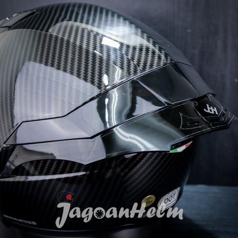 SPOILER RSV FF500 / RSV 300 / SPOILER HELM RSV FF500/RSV300 HITAM BENING MURAH KUALITAS MEWAH