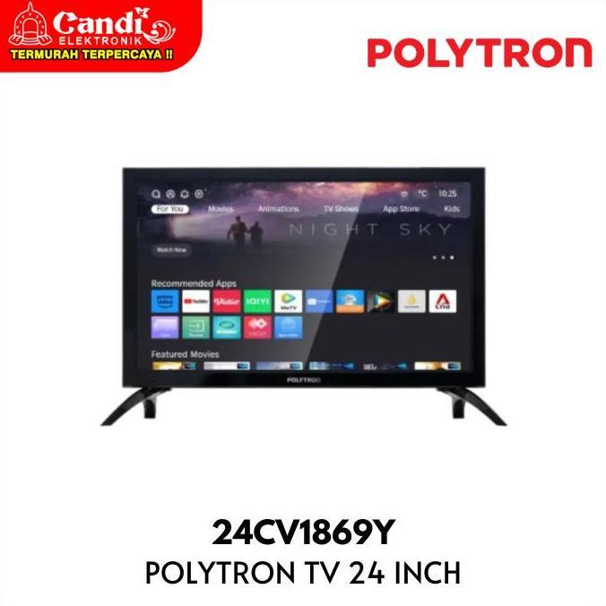 TV POLYTRON 24CV1869Y 24 Inch DIGITAL SMART TV 24CV CV1869