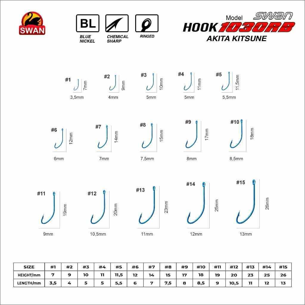 Kail Pancing Swan Akita Kitsune 1030 Ring Box Murah